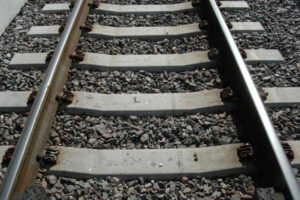 Photo of a railway track